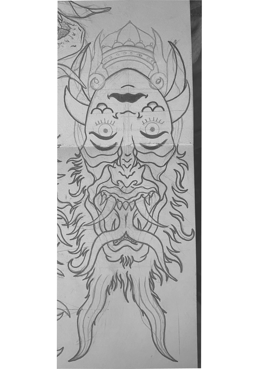Ambigram tattoo design 1