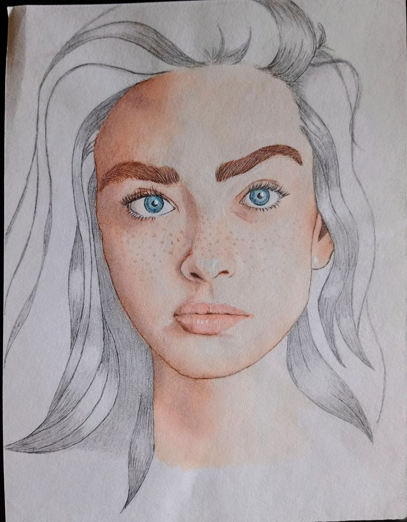 Retrato Ilustrado de Mujer 1