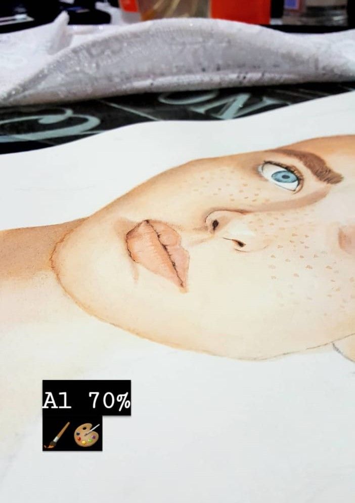 Retrato Ilustrado de Mujer 1