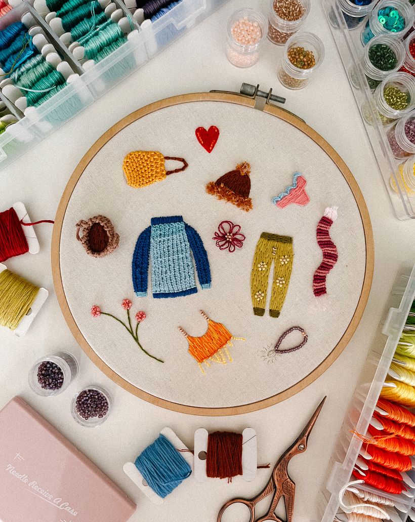 Textured Embroidery 1