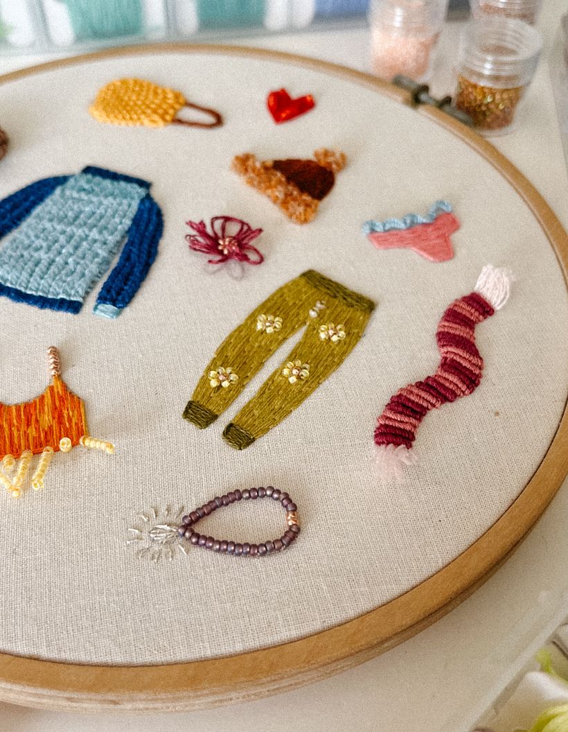 Textured Embroidery 1