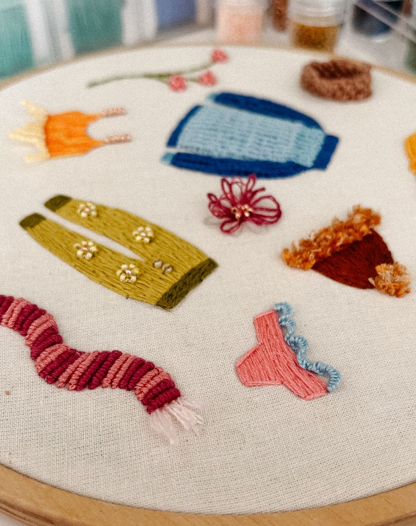 Textured Embroidery 3