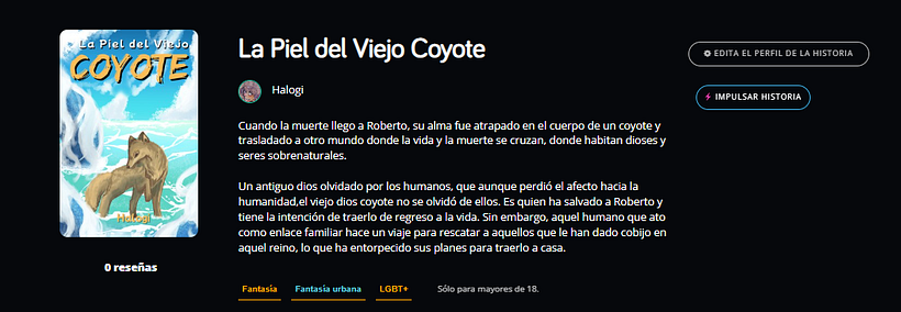 Dragon y Coyote Acurrucados 1