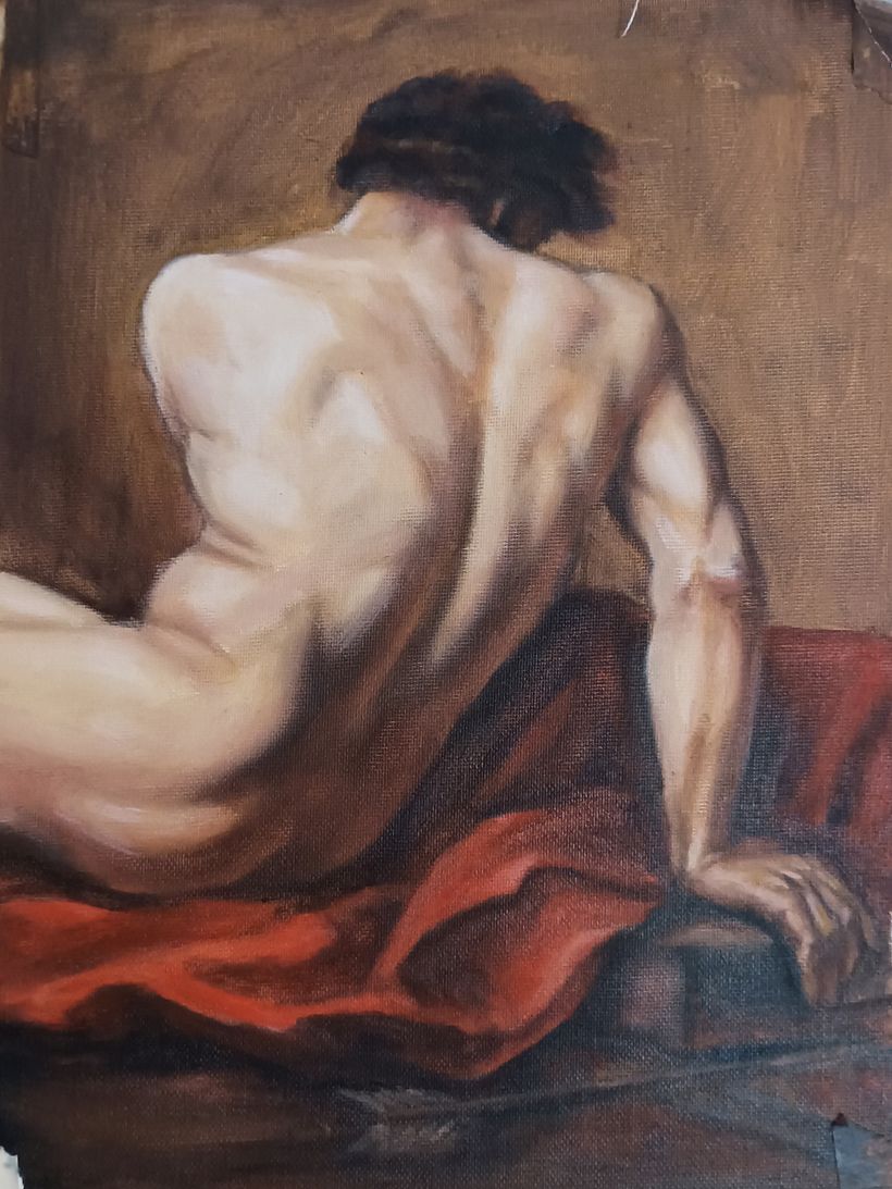 Detalle de Patroclo. JL David 1