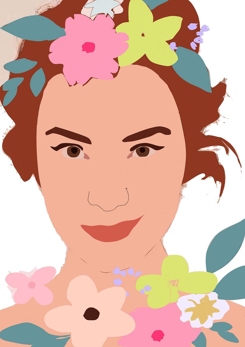 Ilustração digital com linguagem tradicional 1