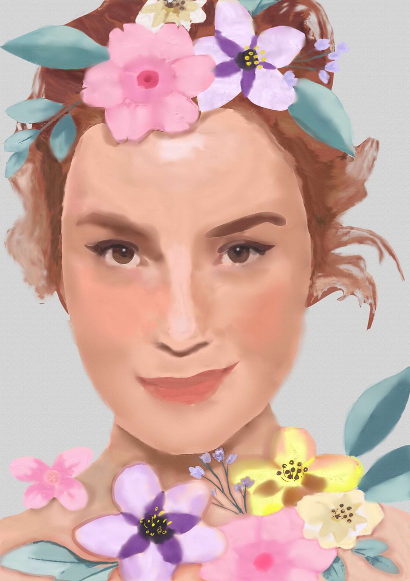 Ilustração digital com linguagem tradicional 1