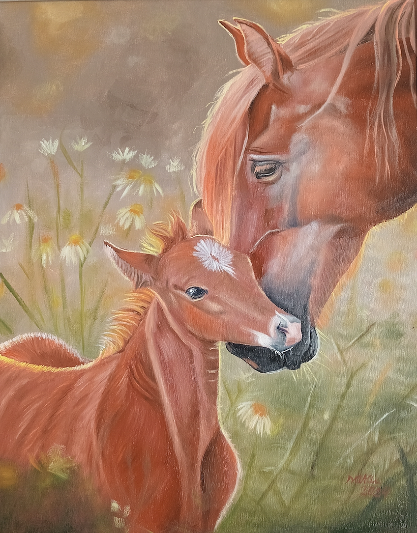 Serie de pinturas - Caballos 2