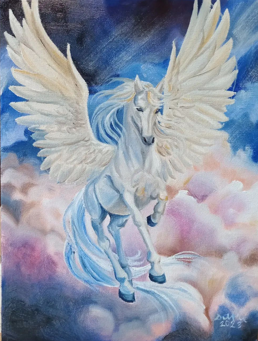 Serie de pinturas - Caballos 1