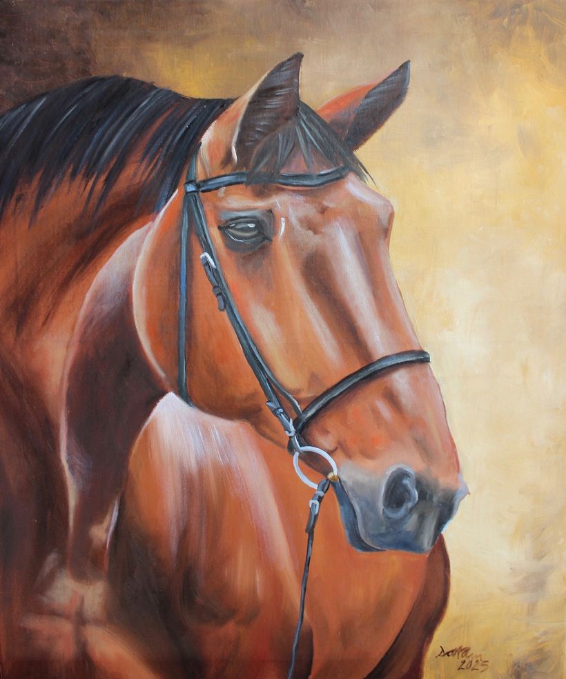 Serie de pinturas - Caballos 1