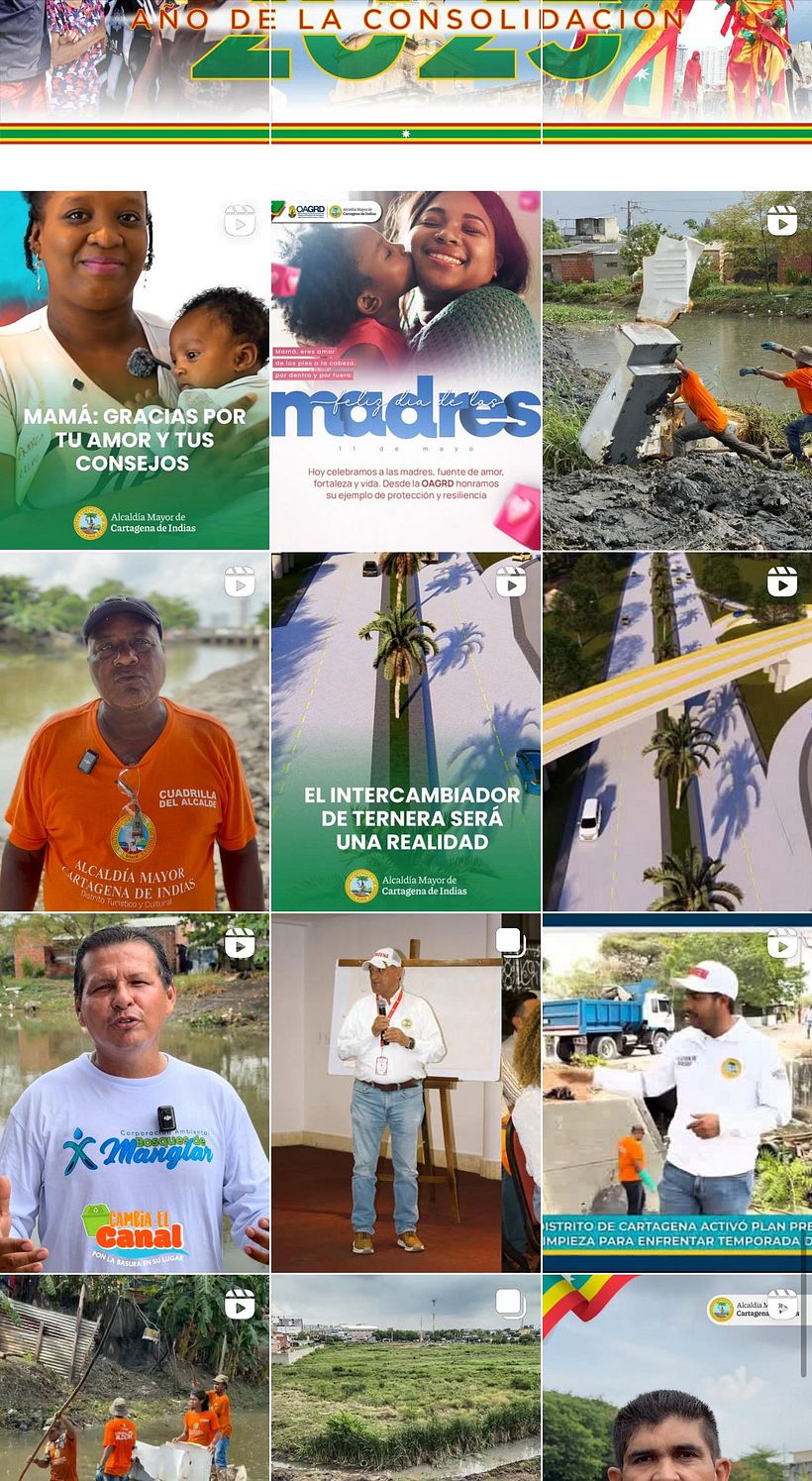 Transformación digital de @gestiondelriesgoctg: De cuenta inactiva a referente institucional en Cartagena 1