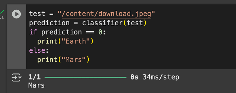 Celestial Classifier: Distinguishing Earth and Mars with Neural Networks 1