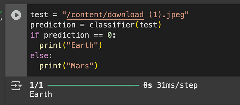 Celestial Classifier: Distinguishing Earth and Mars with Neural Networks 2