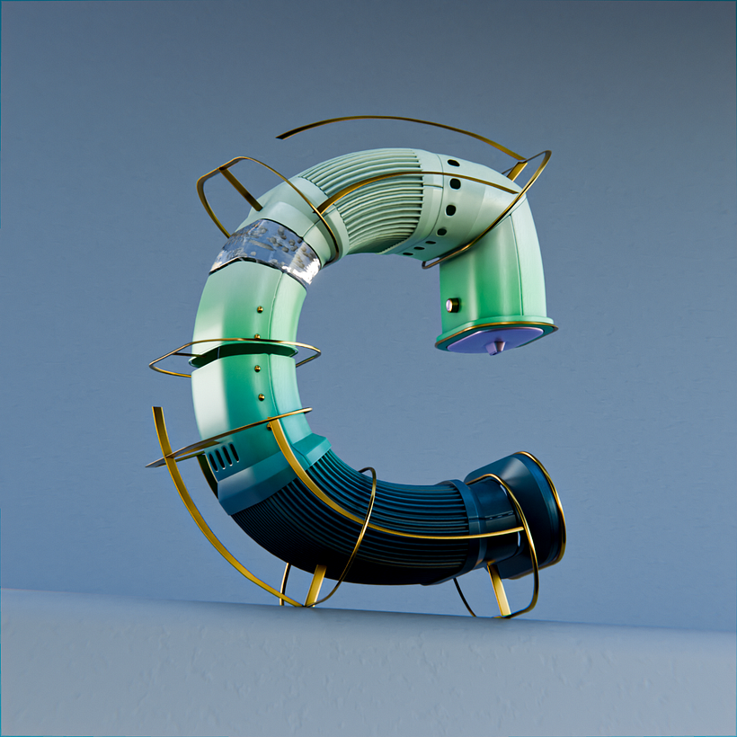 Letter C 1