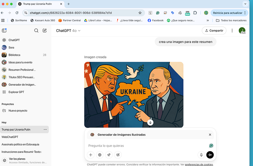 GPT personalizado para noticias del día 1