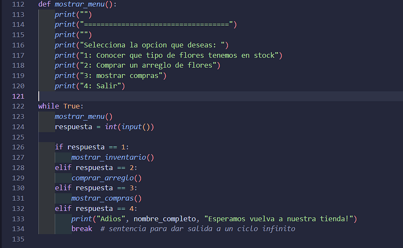Tulipanes Store – Tienda de Arreglos Florales en Python 1