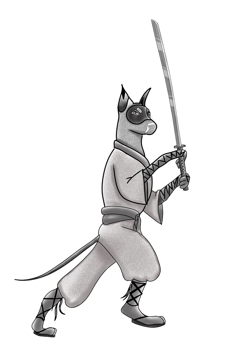 Cachorro ninja assassino 1