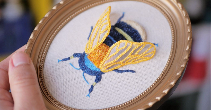 The Magic of Embroidery: How Lady Quintero Turned a Paris Moment into an Award-Winning Piece 8