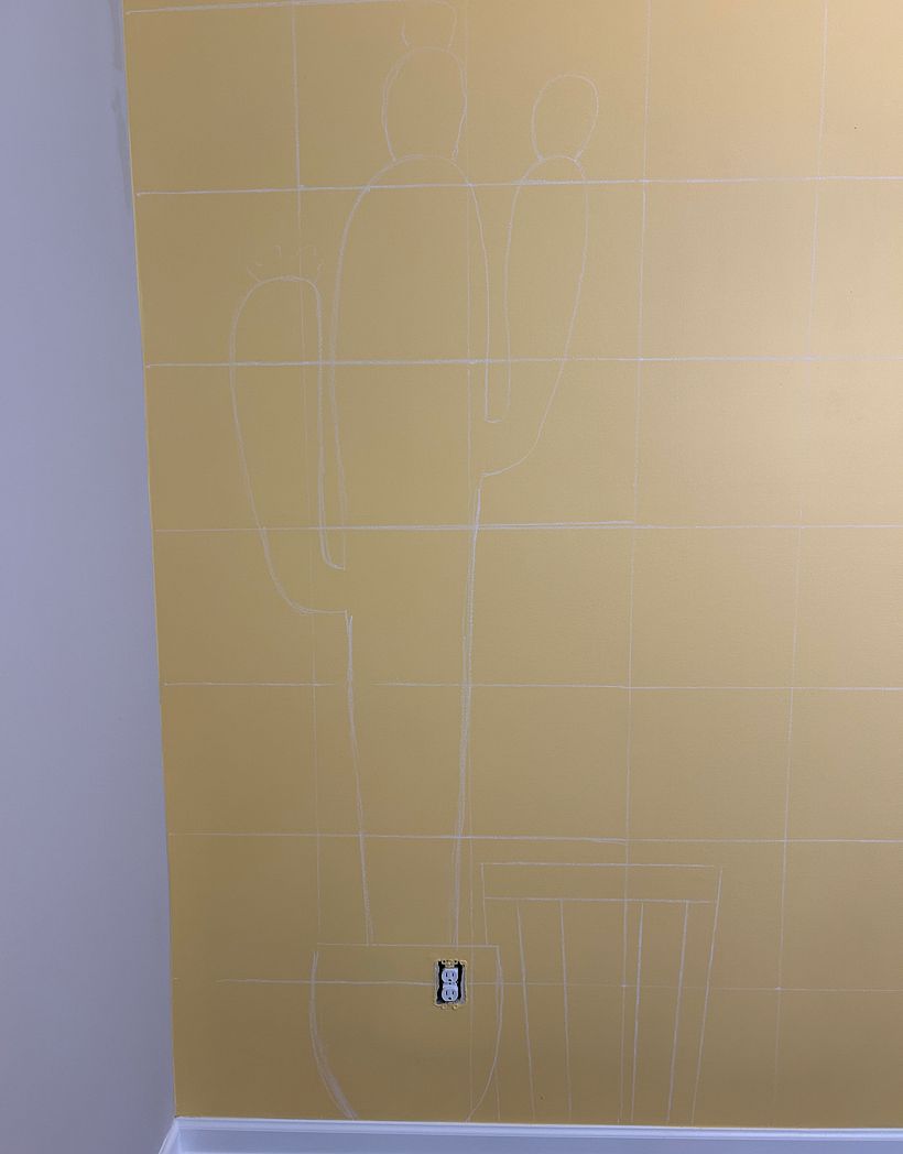 Dining room mural 1