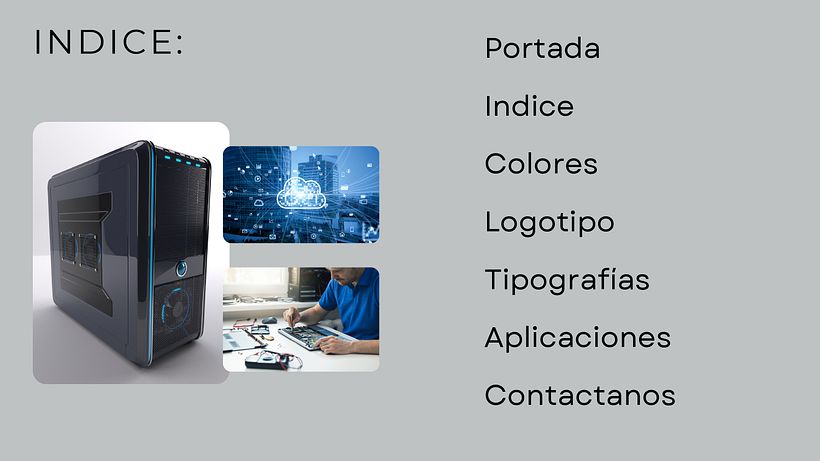 Diseño de pagina web con enlaces digitales 2