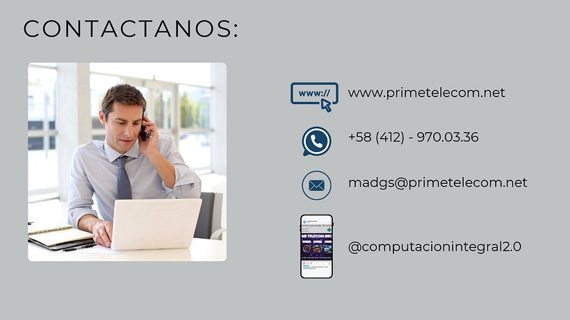 Diseño de pagina web con enlaces digitales 2