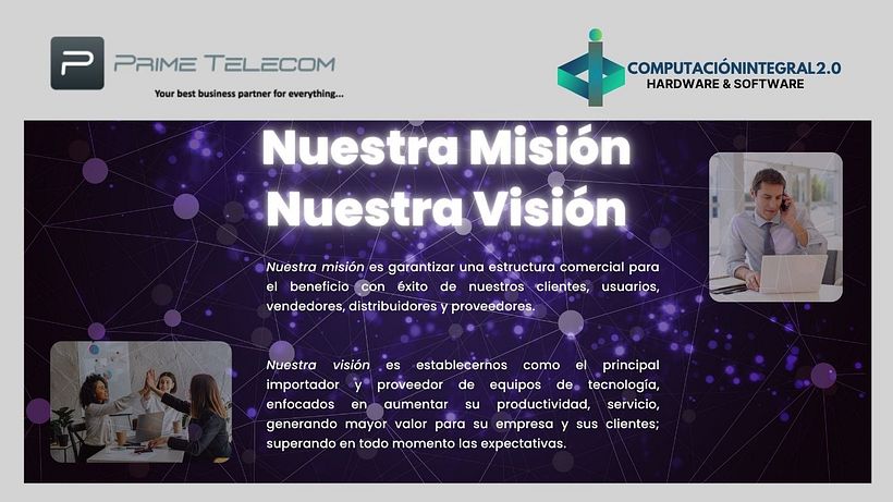 Diseño de pagina web con enlaces digitales 3