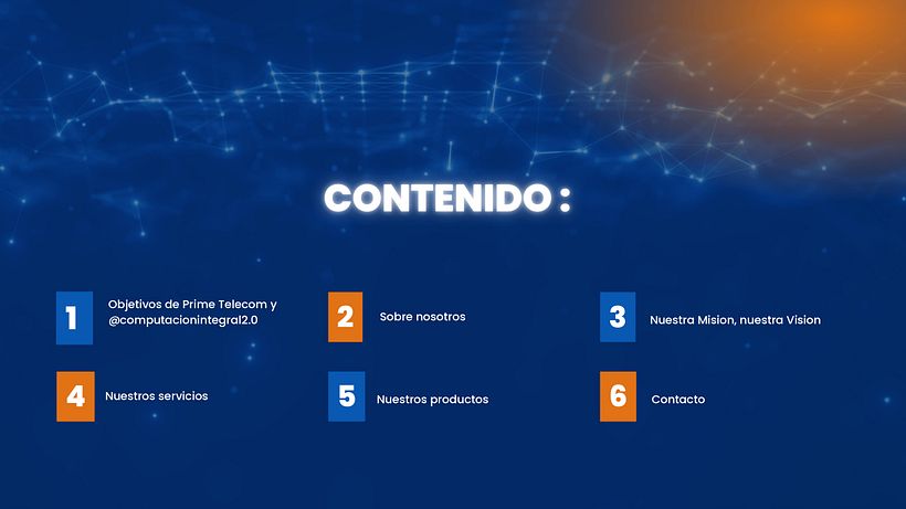 Diseño de pagina web con enlaces digitales 2