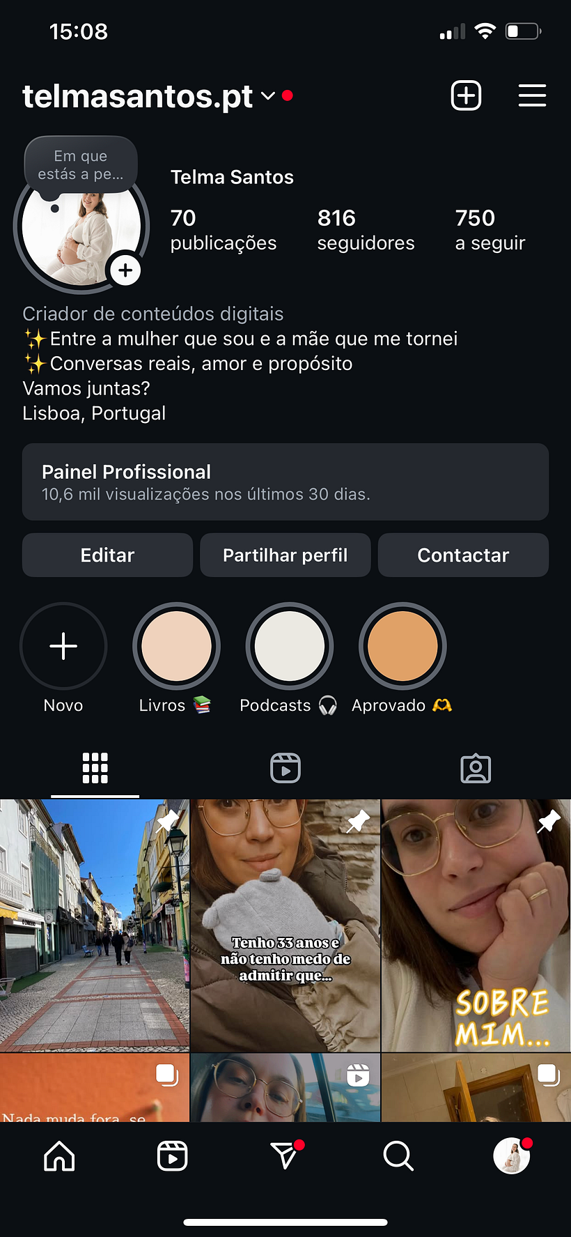 Perfil Instagram 1