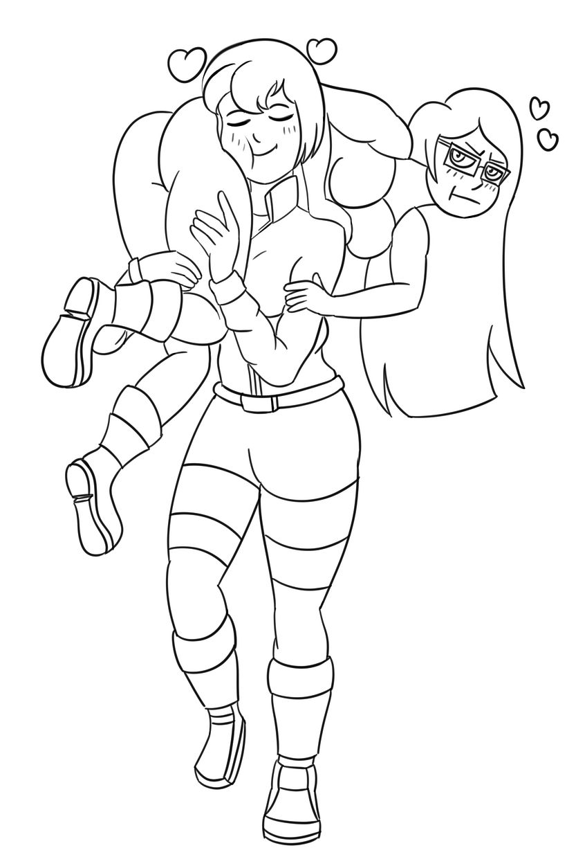 Ula i Awaria fan art 1