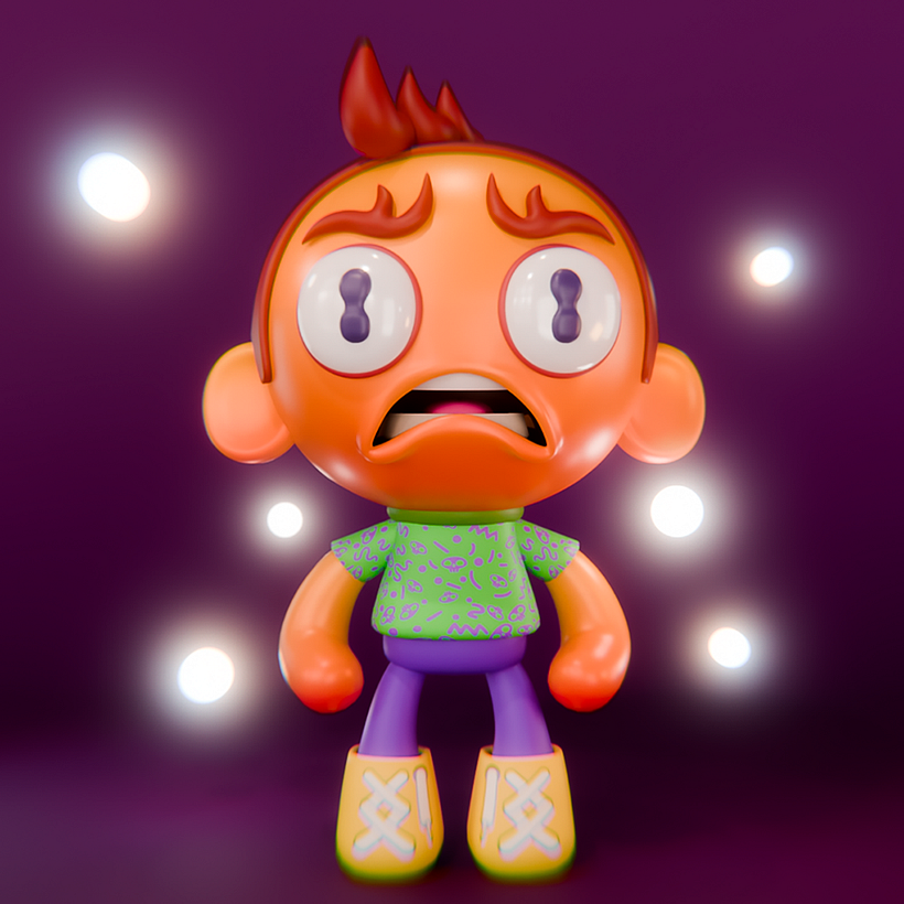 Creación de personajes kawaii en 3D con Blender 1