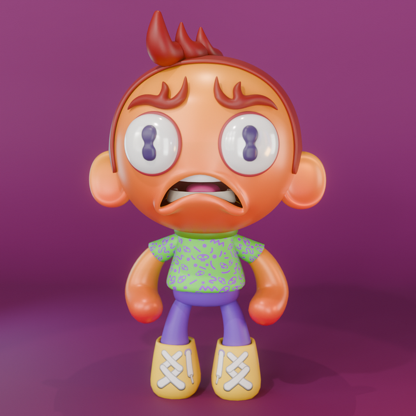 Creación de personajes kawaii en 3D con Blender 1