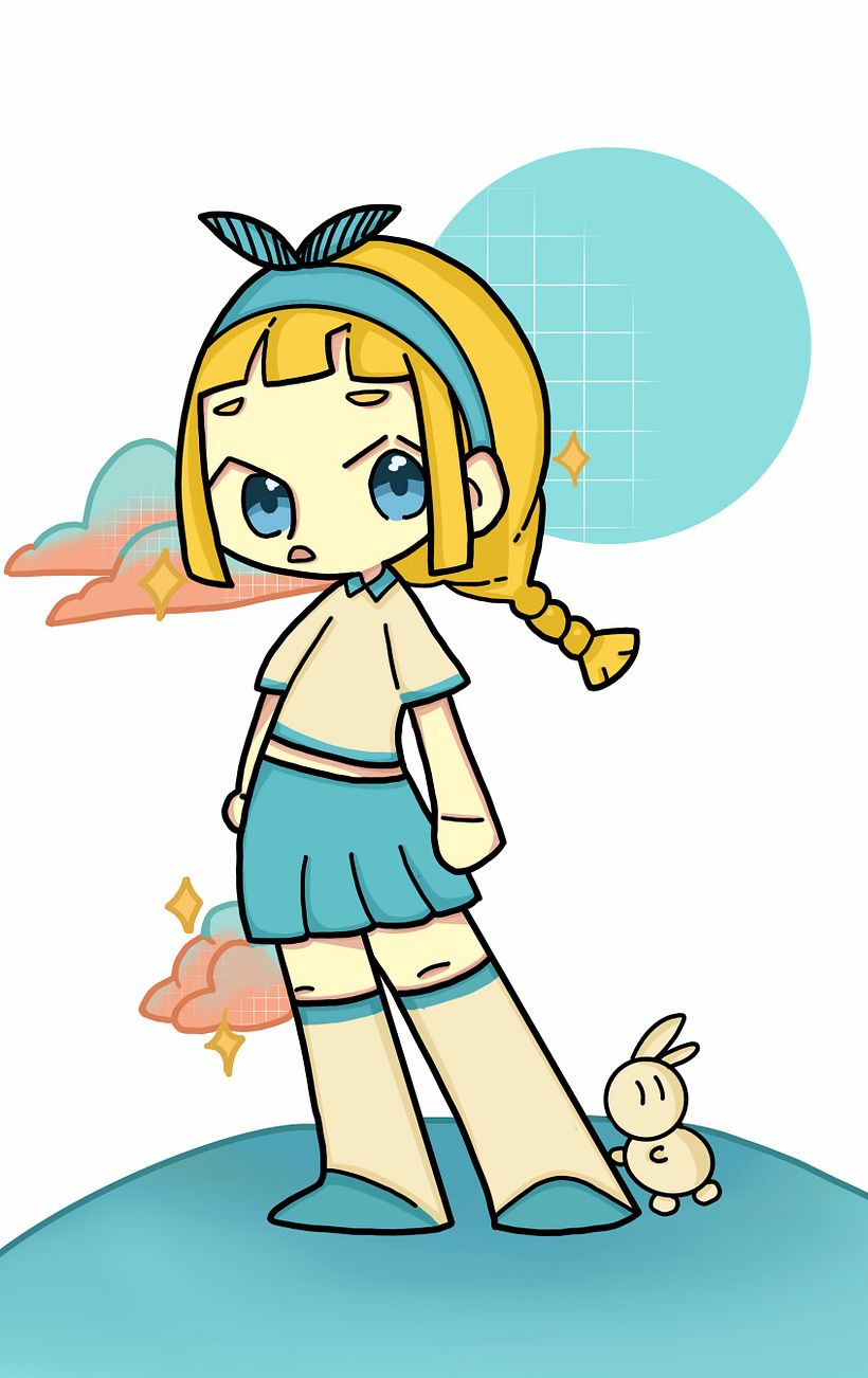 My Project for Course Kawaii Illustration Create Charming Characters 1