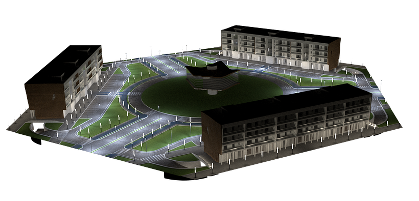 Edificio in linea 1