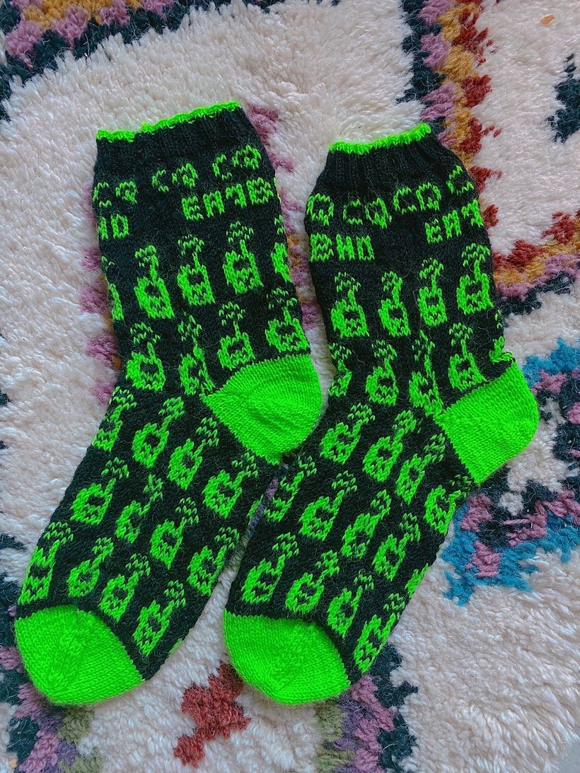 Calcetines "CQ CQ CQ" // "CQ CQ CQ" socks 3