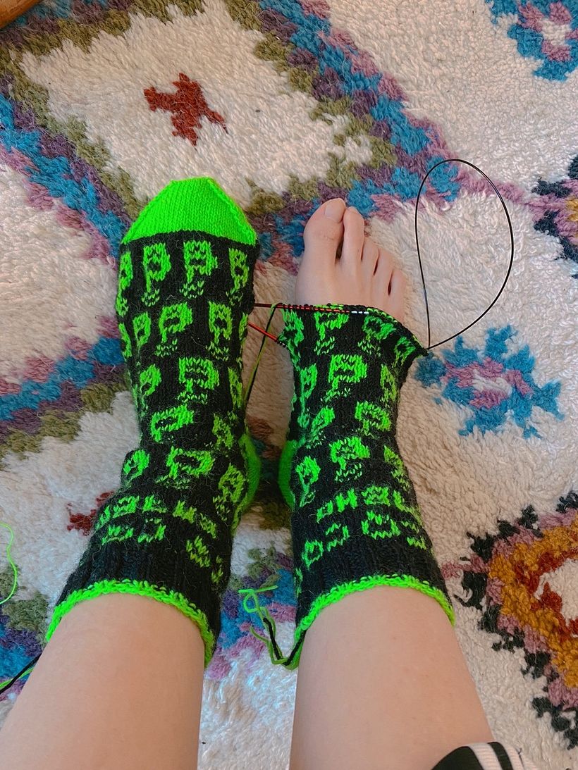 Calcetines "CQ CQ CQ" // "CQ CQ CQ" socks 4