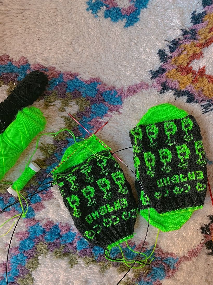 Calcetines "CQ CQ CQ" // "CQ CQ CQ" socks 5