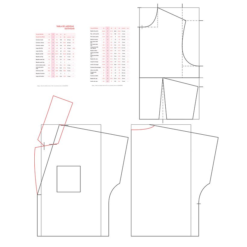 PATRONAJE DE BLUSA CON ADOBE ILLUSTRATOR 1