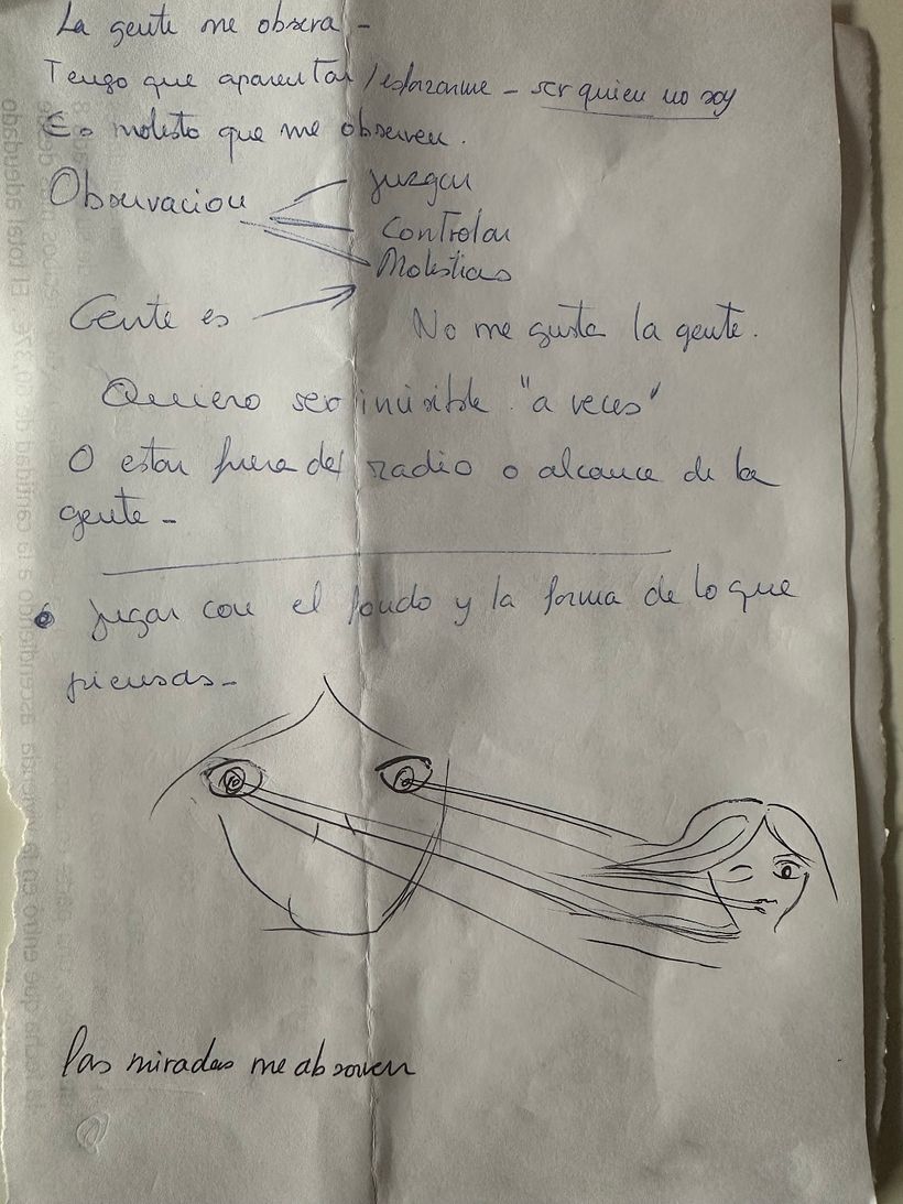 Sentirse observada o Juzgada 2