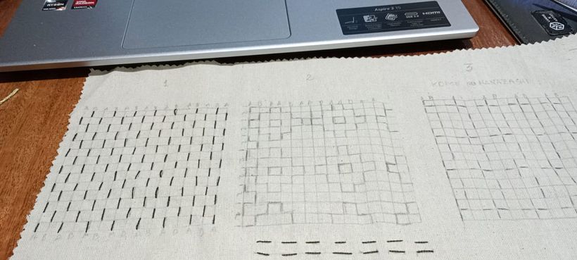 Primer proyecto de bordado sashiko 4