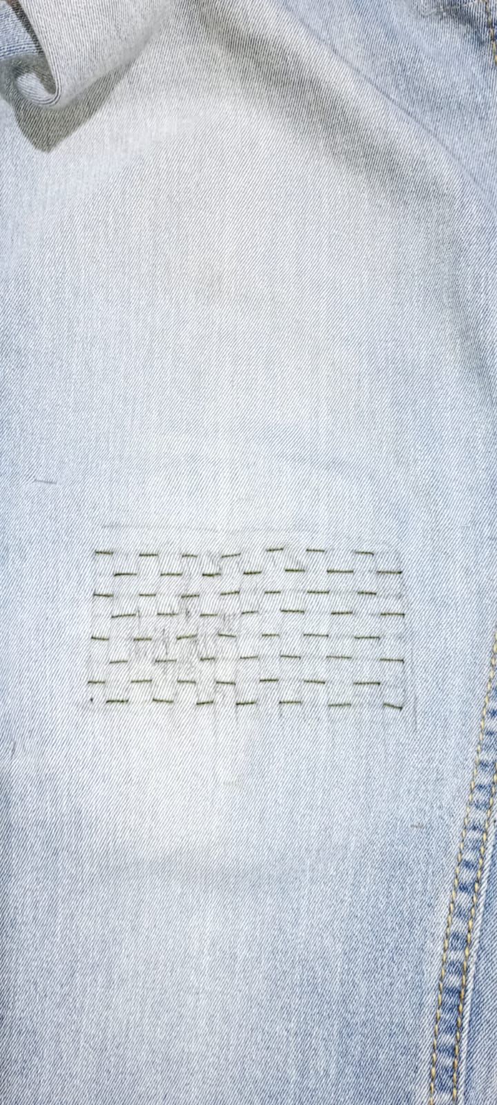 Primer proyecto de bordado sashiko 6