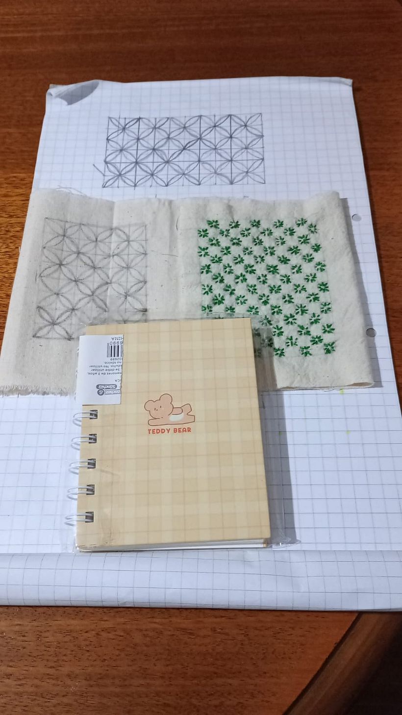 Primer proyecto de bordado sashiko 10