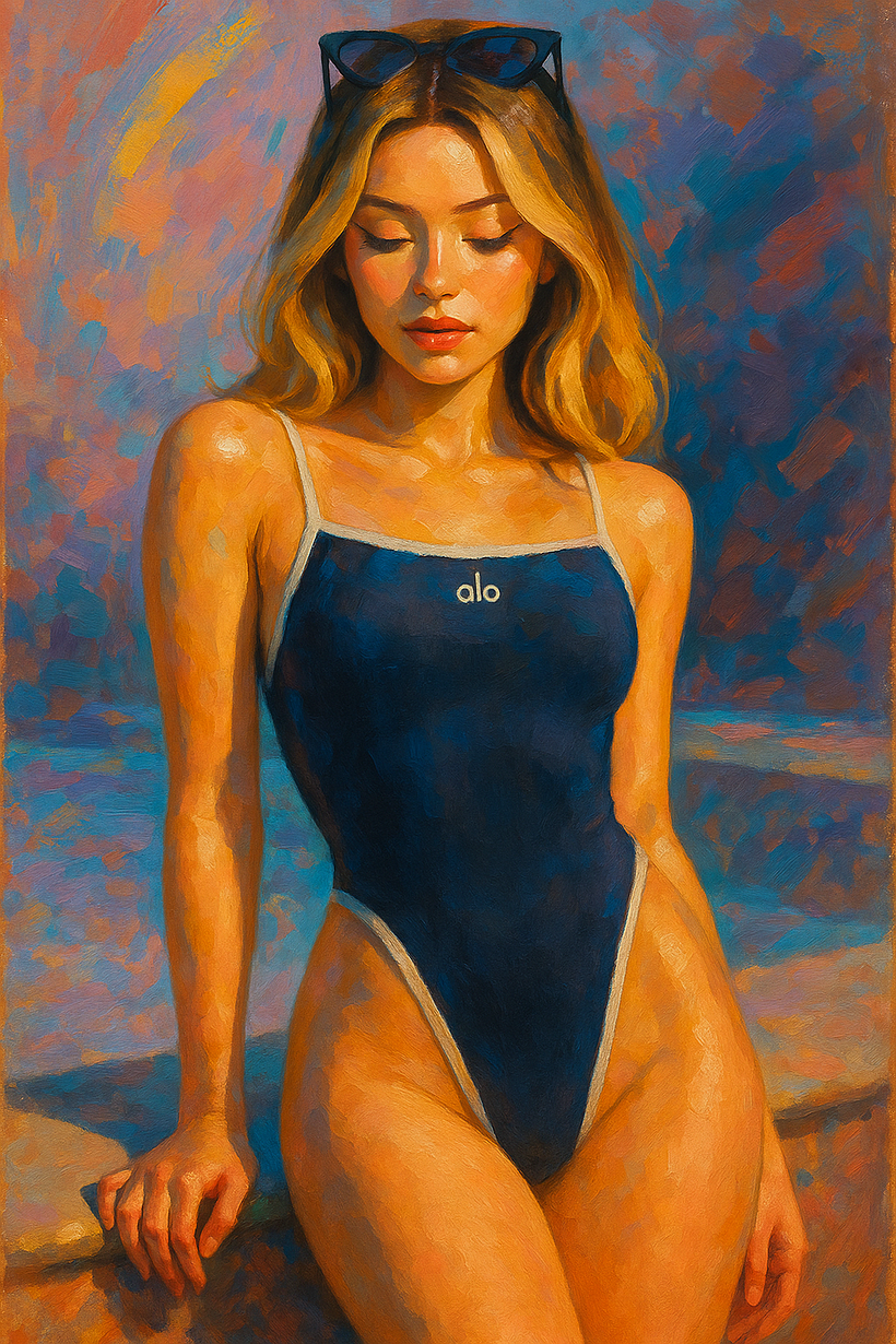 Portraits in Oils Style with AI Help by SORA 1