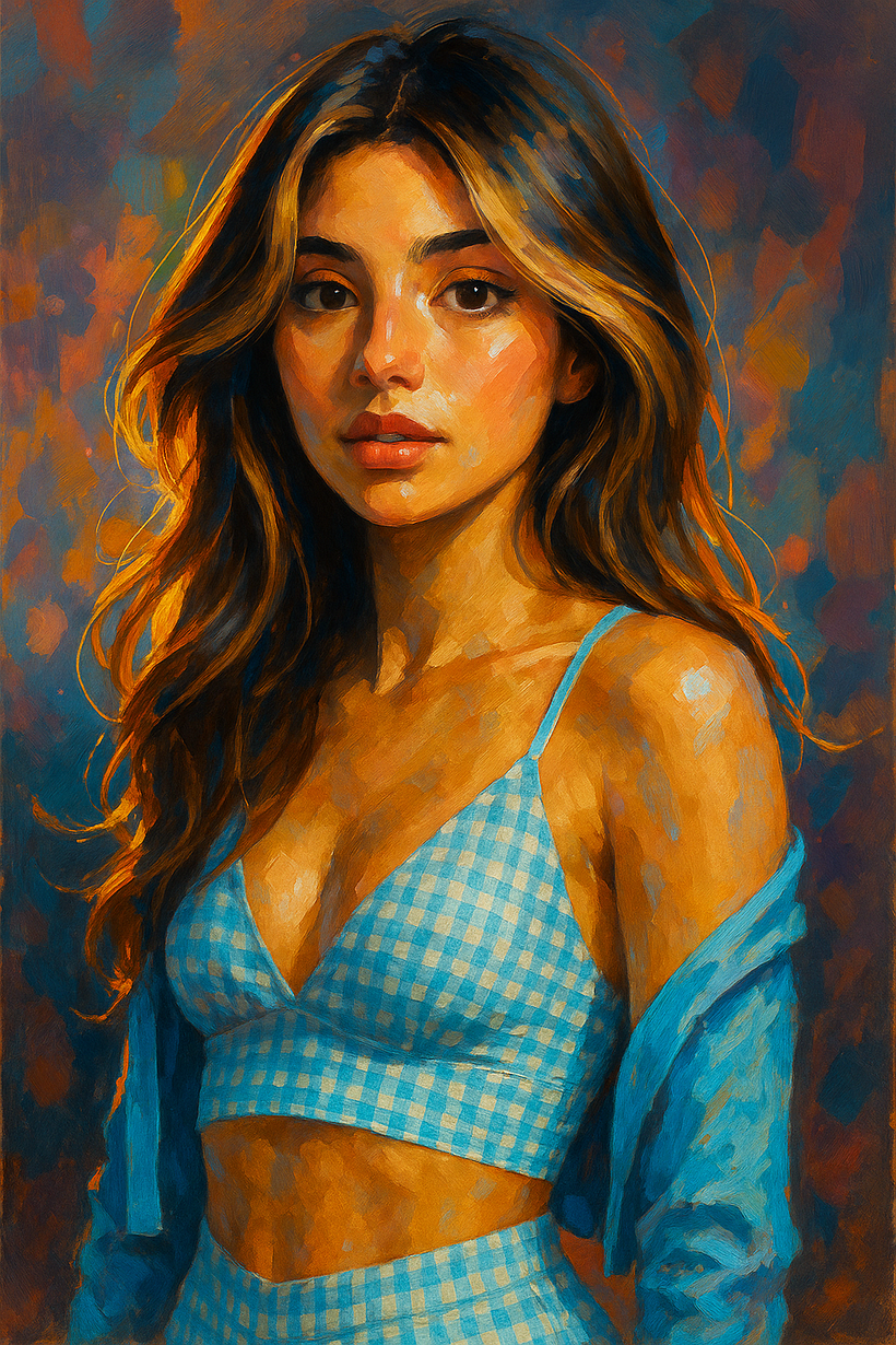 Portraits in Oils Style with AI Help by SORA 2
