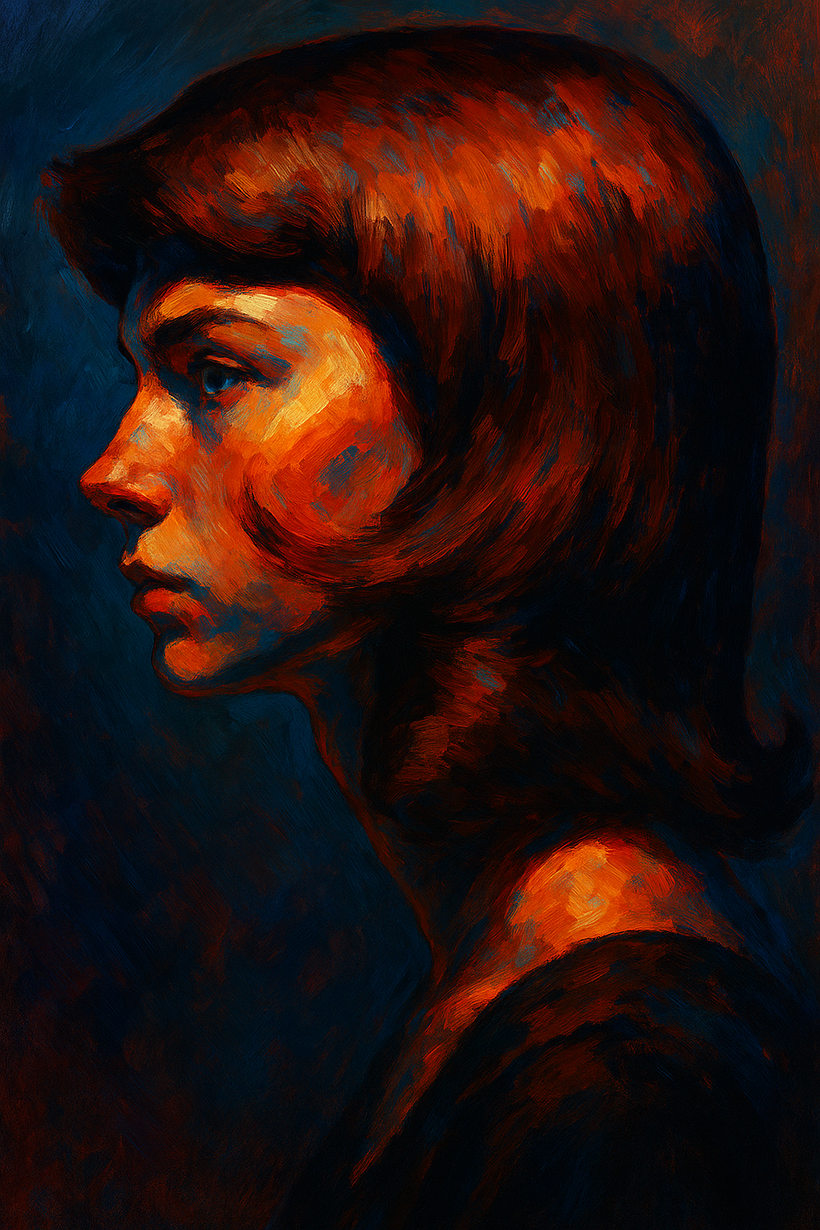 Portraits in Oils Style with AI Help by SORA 12