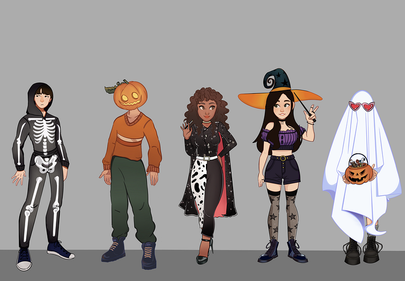 Line Up “Halloween”.  1