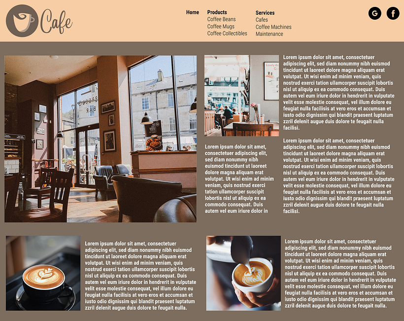 Ux design Cafe  1