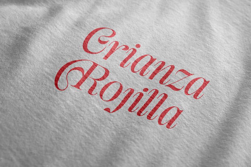 Diseño Camiseta / Crianza Rojilla 1