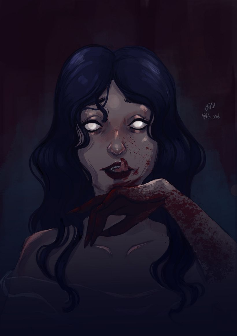 Busco ilustrador/ilustradora para un cuento infantil de terror  1