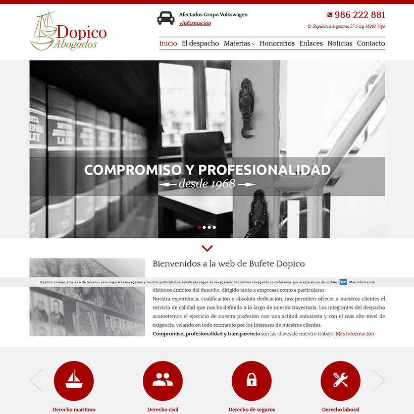 Portafolio diseño web Vigo 9