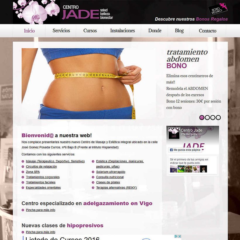 Portafolio diseño web Vigo 16