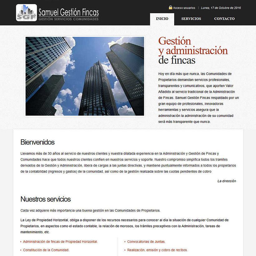 Portafolio diseño web Vigo 17